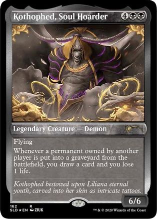 Kothophed, Soul Hoarder (Foil Etched) (SLD-162) - Secret Lair Drop Series Foil