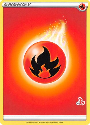 Fire Energy (#16 Cinderace Stamped) (#16 Cinderace Stamped)  Battle Academy 2022 - Promo