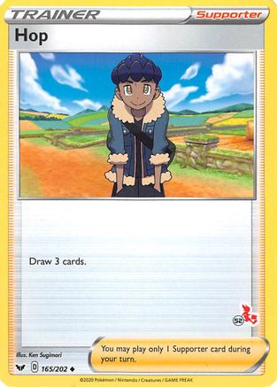 Hop (#52 Cinderace Stamped) 165/202  Battle Academy 2022 - Promo