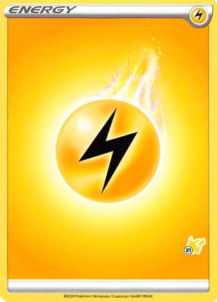 Lightning Energy (#21 Pikachu Stamped) (#21 Pikachu Stamped)  Battle Academy 2022 - Promo