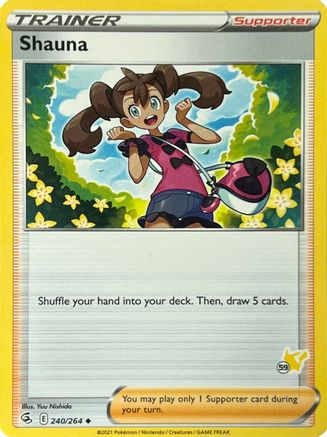 Shauna (#59 Pikachu Stamped) 240/264  Battle Academy 2022 - Promo