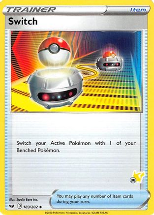 Switch (#36 Pikachu Stamped) 183/202  Battle Academy 2022 - Promo