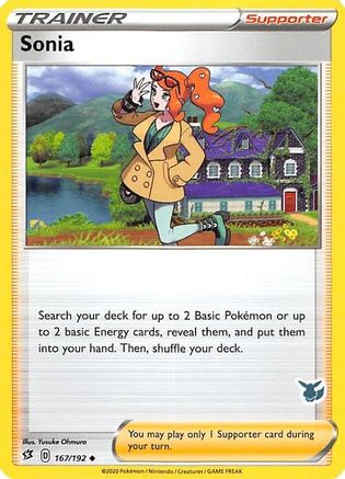 Sonia (Eevee Stamped) 167/192  Battle Academy 2022 - Promo