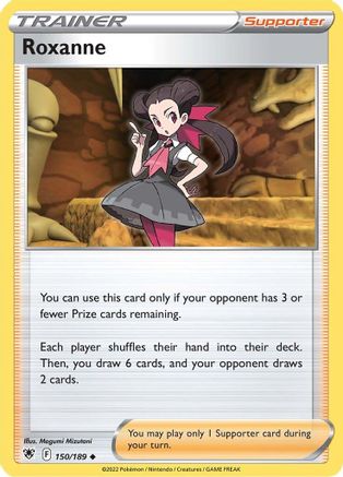 Roxanne 150/189  - Reverse Holofoil SWSH10 Astral Radiance - Uncommon