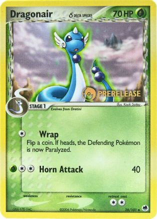 Dragonair (Delta Species) (Delta Species) - 28/101  028/101  Nintendo Promos - Promo
