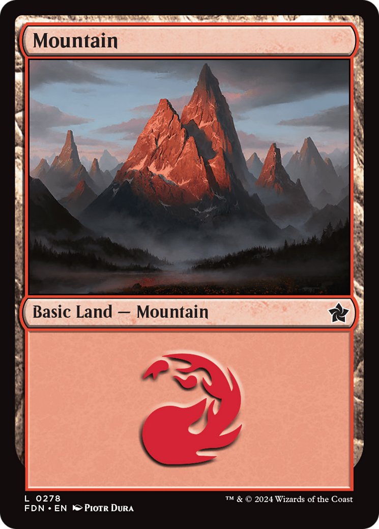 Mountain (0278) (FDN-278) - Foundations Foil