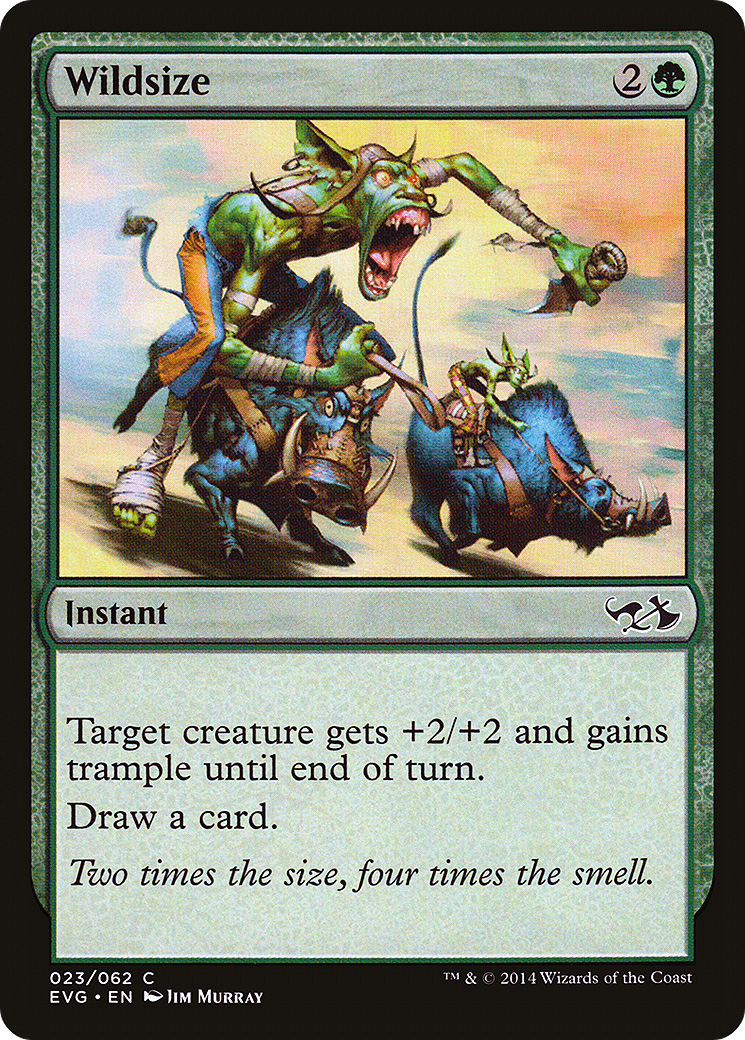 Wildsize (DD3-) - Duel Decks Anthology: Elves vs. Goblins