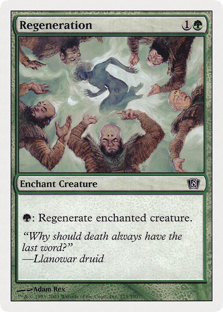 Regeneration (8ED-275★) - 8th Edition Foil