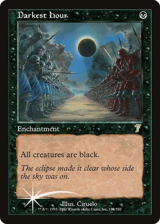 Darkest Hour (7ED-128★) - 7th Edition Foil
