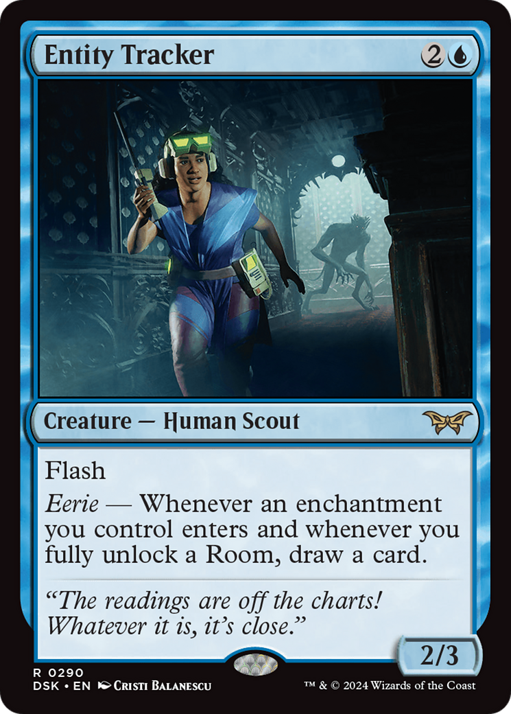 Entity Tracker (0290) (DSK-290) - Duskmourn: House of Horror Foil
