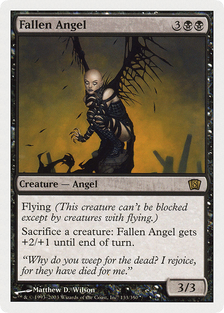 Fallen Angel (8ED-133★) - 8th Edition