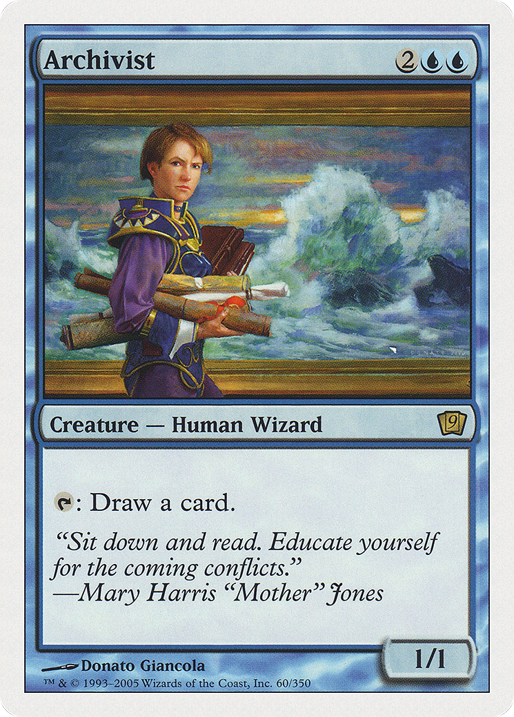Archivist (9ED-60★) - 9th Edition Foil