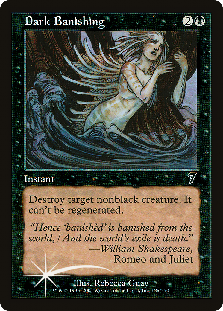 Dark Banishing (7ED-127★) - 7th Edition