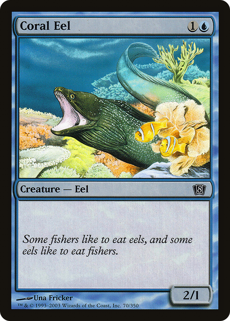 Coral Eel (8ED-70★) - 8th Edition