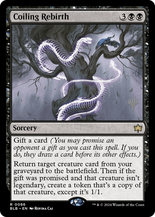 Coiling Rebirth (PPBLB-086) - Bloomburrow Promos