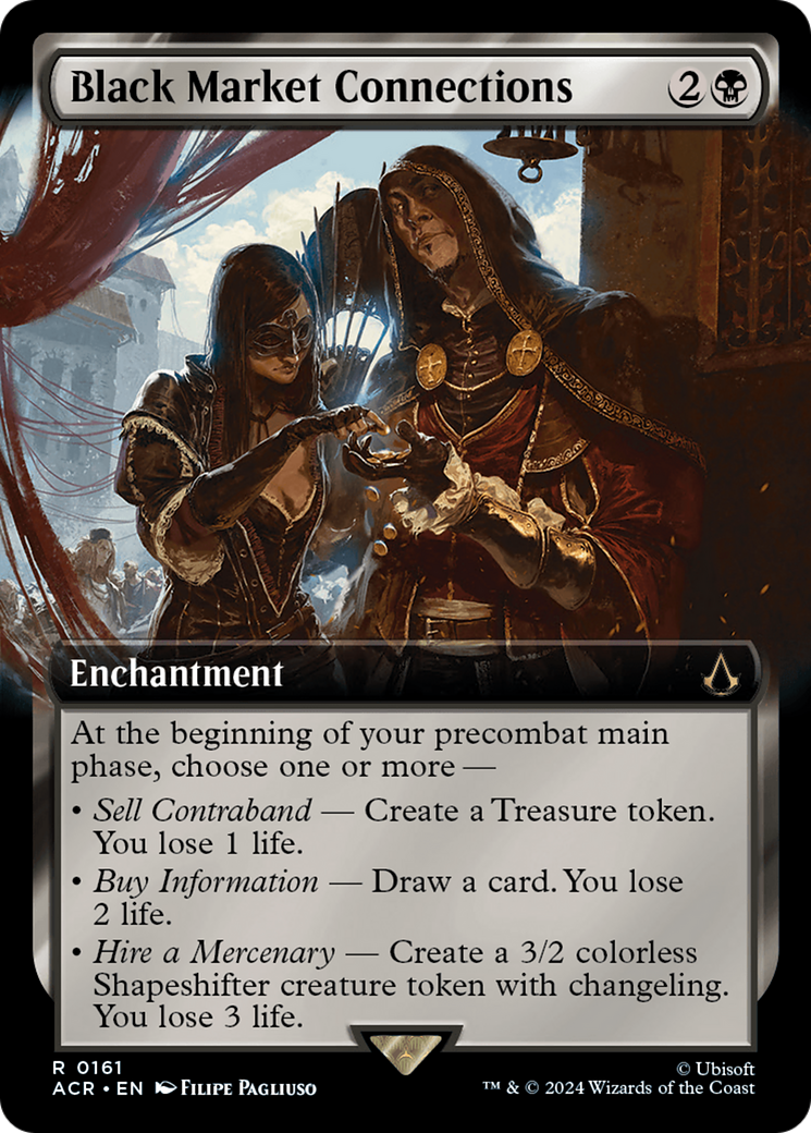 Black Market Connections (Extended Art) (ACR-161) - Assassin's Creed: (Extended Art)