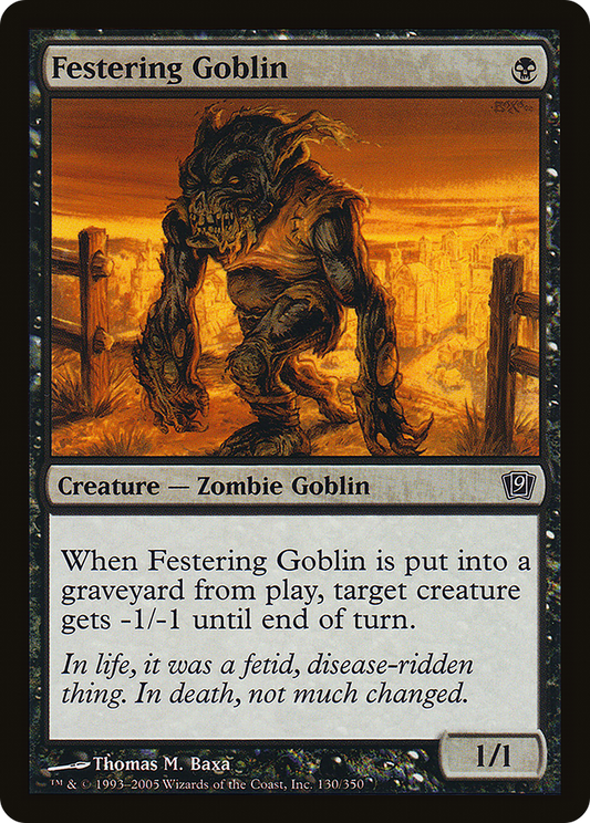Festering Goblin (9ED-130★) - 9th Edition