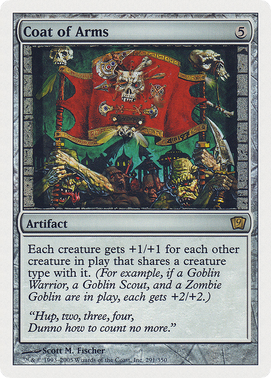 Coat of Arms (9ED-291) - 9th Edition Foil