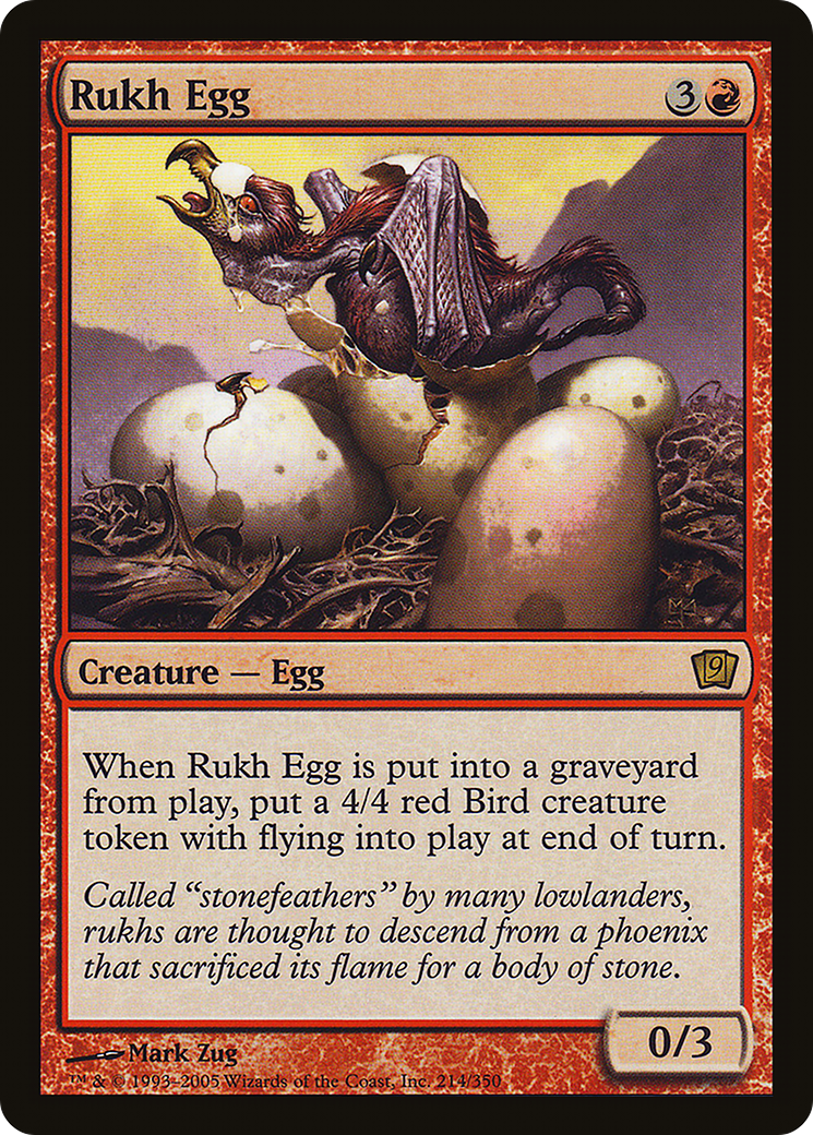 Rukh Egg (9ED-214) - 9th Edition