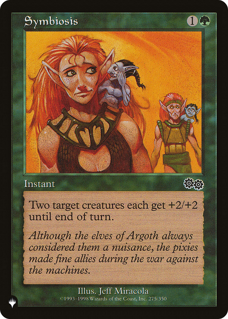 Symbiosis (LIST-USG-275) - The List