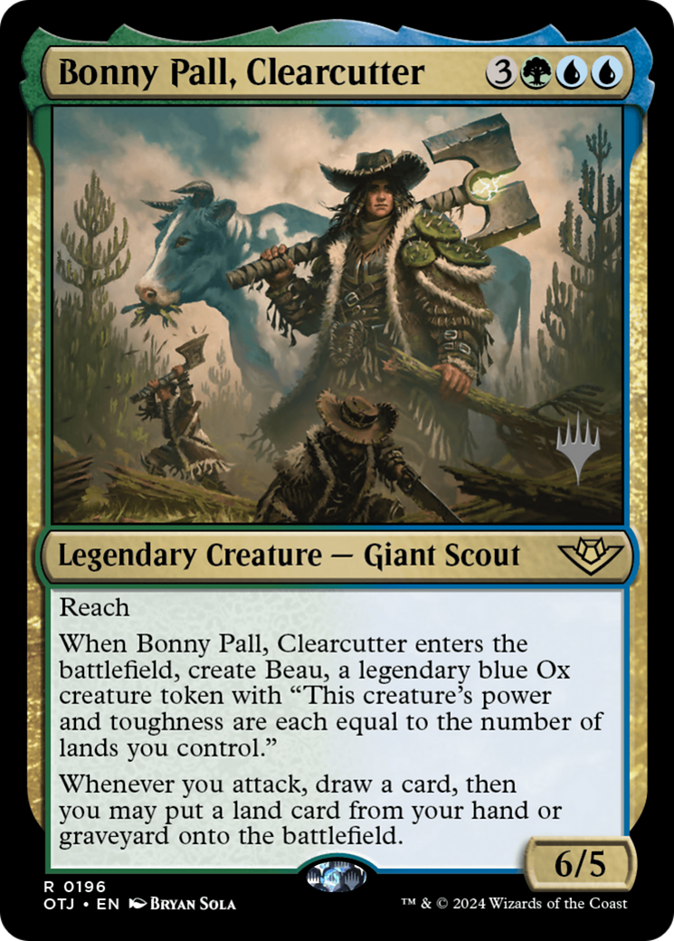 Bonny Pall, Clearcutter (PPOTJ-196) - Outlaws of Thunder Junction Promos