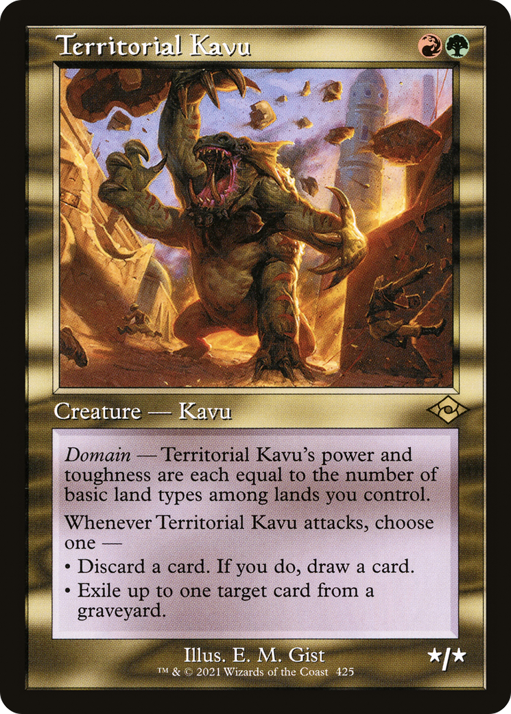 Territorial Kavu (Retro Frame) (MH2-425) - Modern Horizons 2