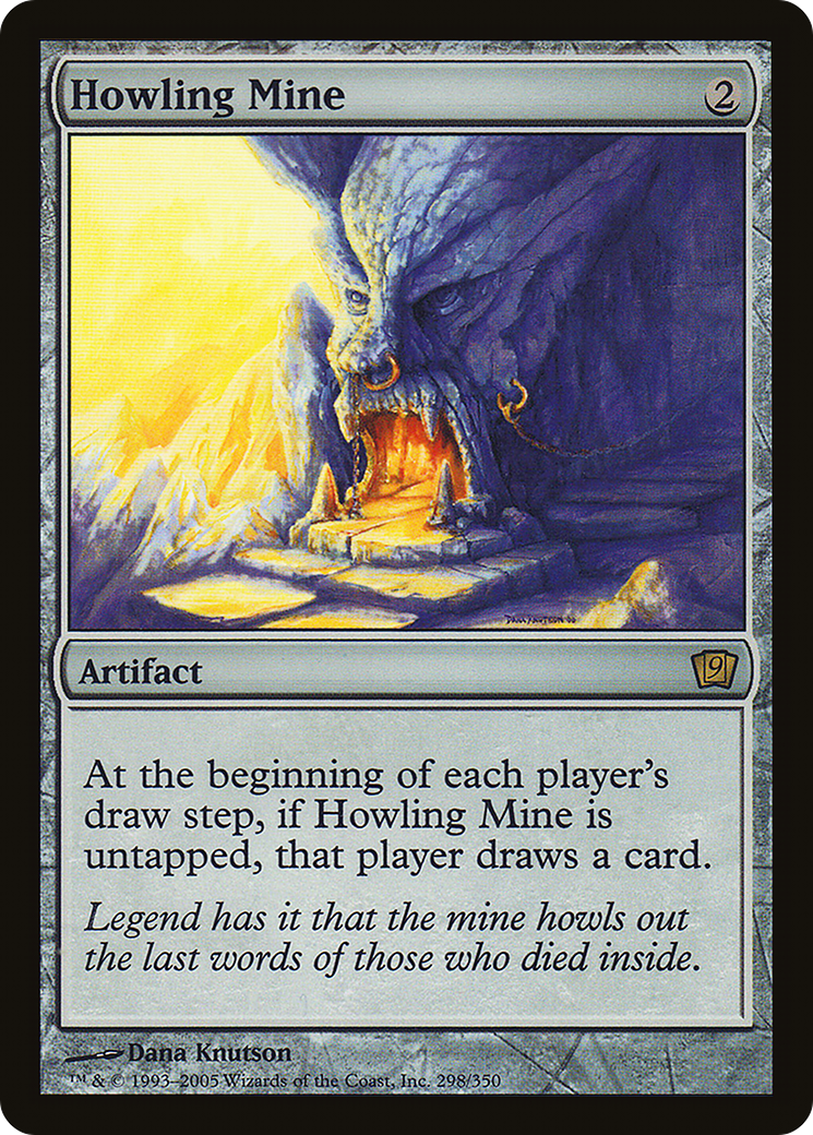 Howling Mine (9ED-298★) - 9th Edition Foil