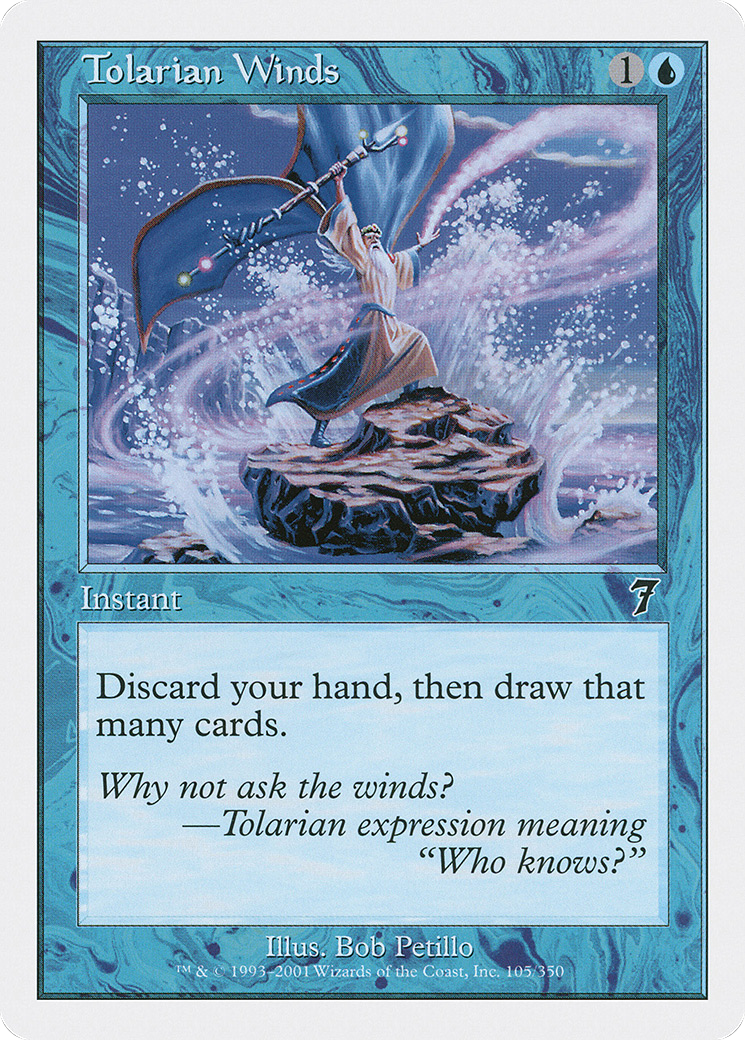 Tolarian Winds (7ED-105★) - 7th Edition