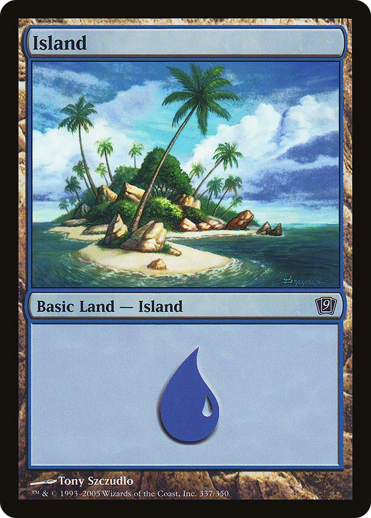 Island (9ED-337★) - 9th Edition