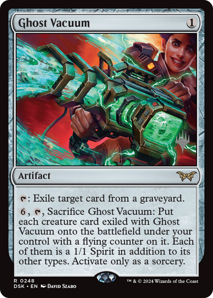 Ghost Vacuum (PPDSK-248) - Duskmourn: House of Horror Promos Foil