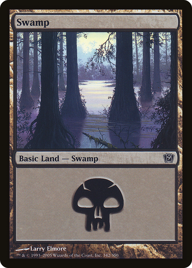 Swamp (9ED-342★) - 9th Edition Foil