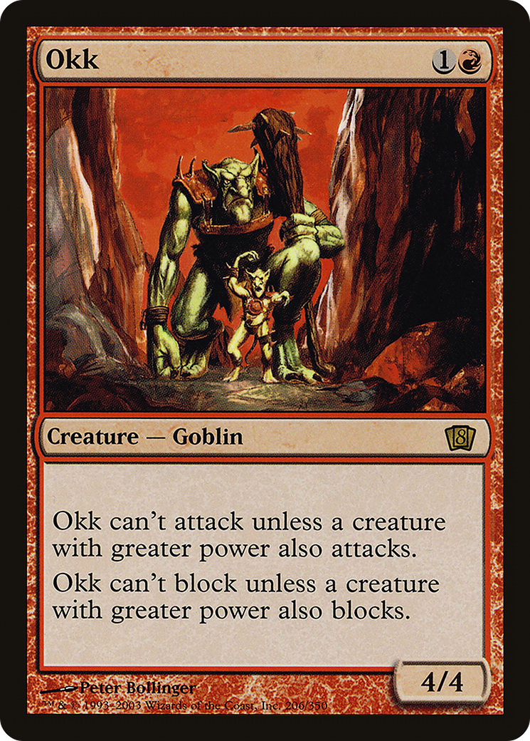Okk (8ED-206★) - 8th Edition Foil