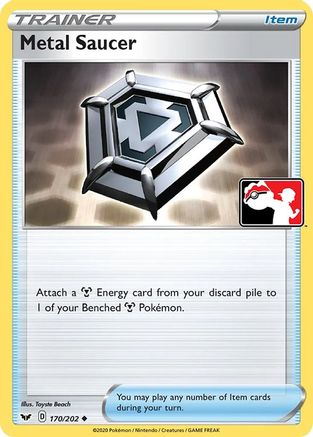 Metal Saucer 170  - Holofoil Prize Pack Series Cards - Uncommon