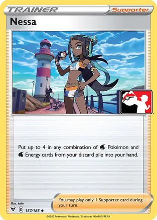 Nessa 157  - Holofoil Prize Pack Series Cards - Uncommon