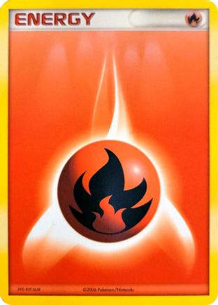 Fire Energy (2006 Unnumbered) (2006 Unnumbered)  League & Championship Cards - Common