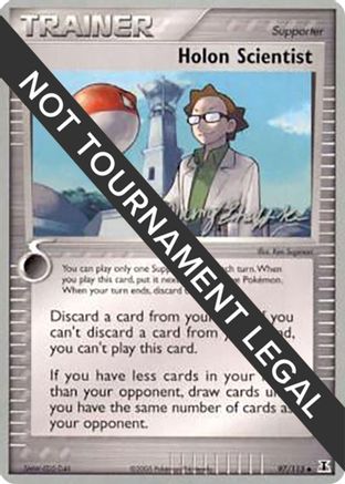 Holon Scientist - 2007 (Jeremy Scharff-Kim) 097  World Championship Decks - Uncommon