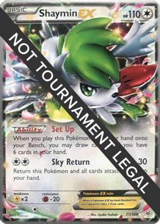Shaymin EX - 2015 (Jacob Van Wagner) 077  World Championship Decks - Ultra Rare