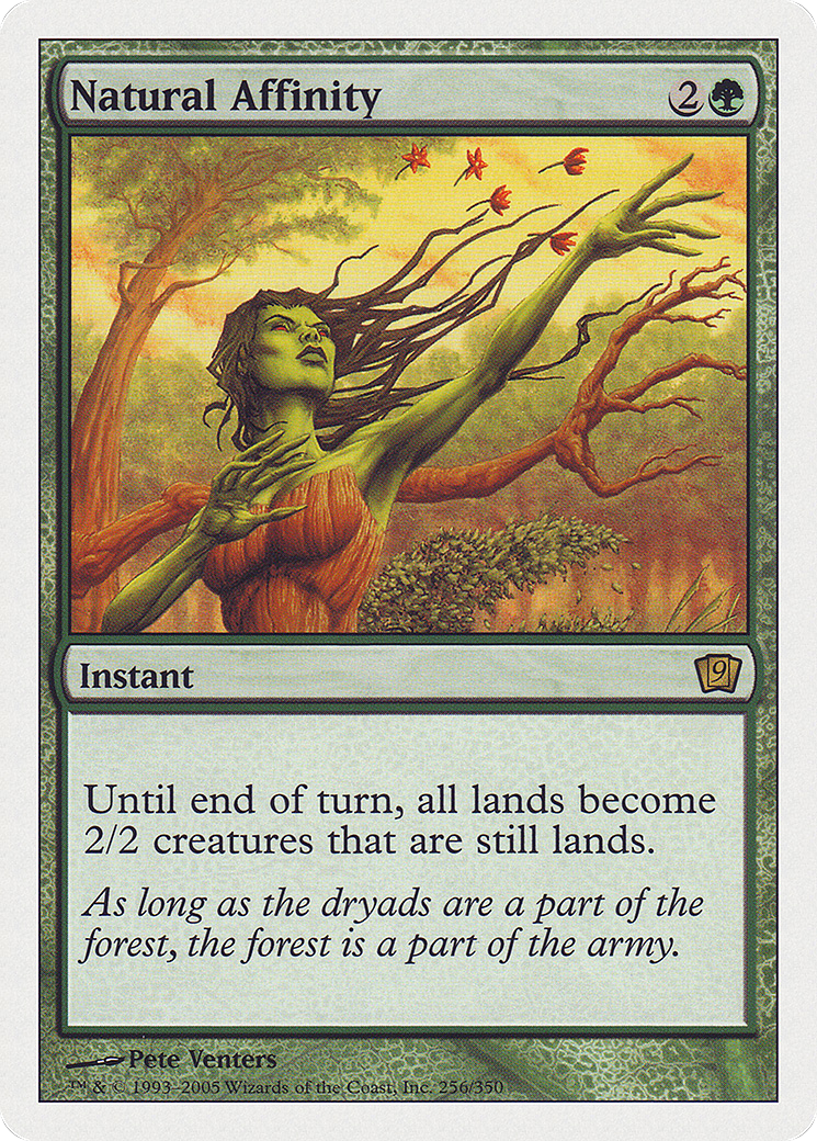 Natural Affinity (9ED-256★) - 9th Edition