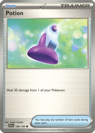 Potion 188/198  SV01 Scarlet & Violet Base Set - Common