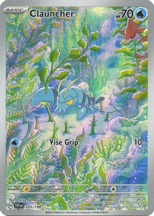 Clauncher 205/198  - Holofoil SV01 Scarlet & Violet Base Set - Illustration Rare