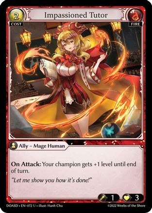 Impassioned Tutor (072) - Dawn of Ashes Starter Decks
