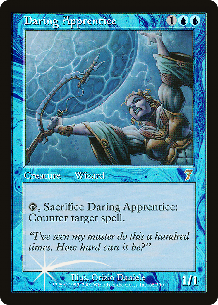 Daring Apprentice (7ED-68★) - 7th Edition
