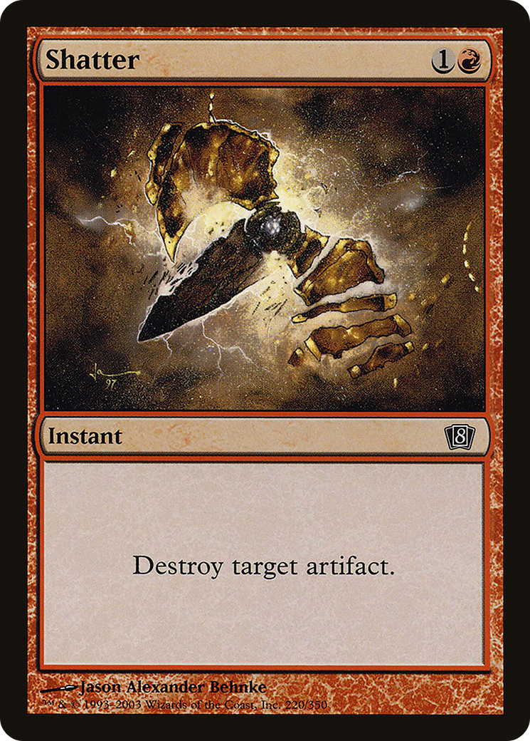 Shatter (8ED-220★) - 8th Edition Foil