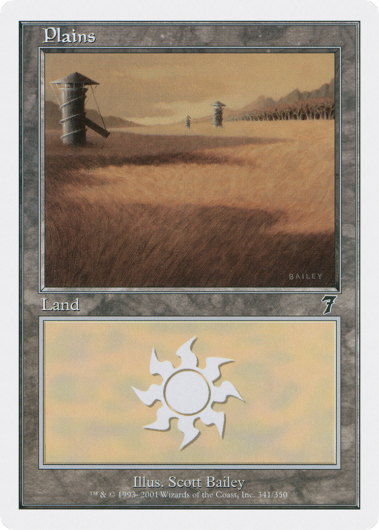 Plains (7ED-341★) - 7th Edition