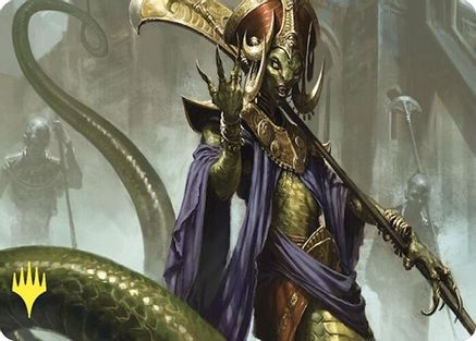 Sidisi, Brood Tyrant Art Card (Gold-Stamped) (ASCMM-029) - Art Series: Commander Masters