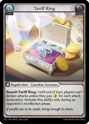 Tariff Ring (008) - Fractured Crown