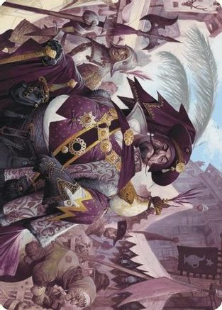 Discerning Financier Art Card (ASWOE-002) - Art Series: Wilds of Eldraine