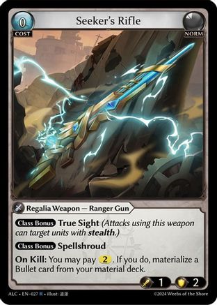 Seeker's Rifle (027) - Alchemical Revolution