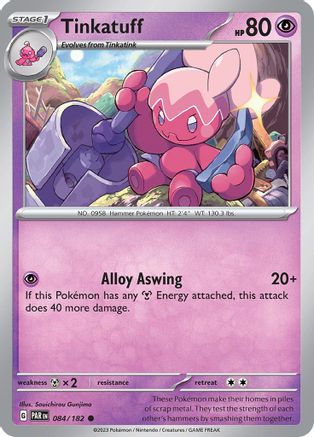 Tinkatuff 084/182  SV04 Paradox Rift - Common