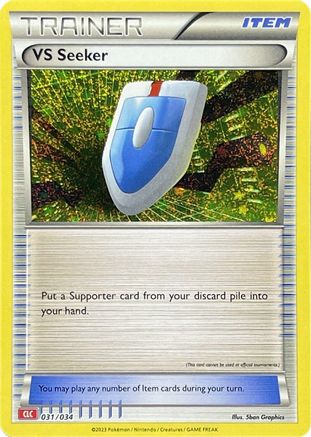 VS Seeker (CLC) 031/034  Trading Card Game Classic - Holo Rare